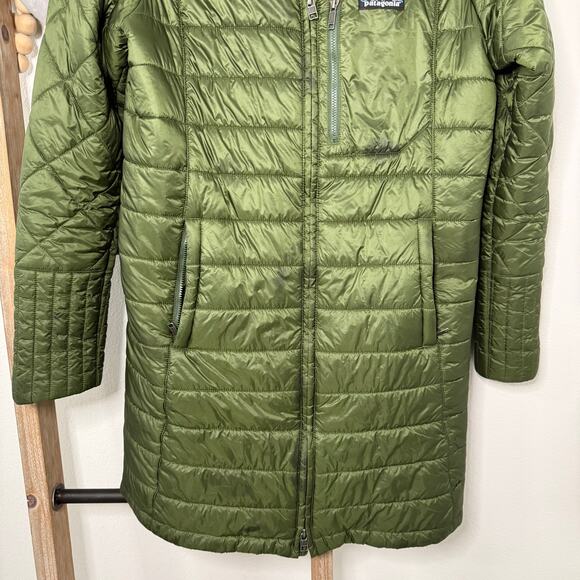 Patagonia Parka Nomad Green Jacket Size Small - Picture 8 of 14